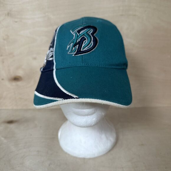 VTG Bridgeport Bluefish Youth Adjustable Strapback Defunct MiLB Hat Cap 47 Brand - Picture 1 of 6